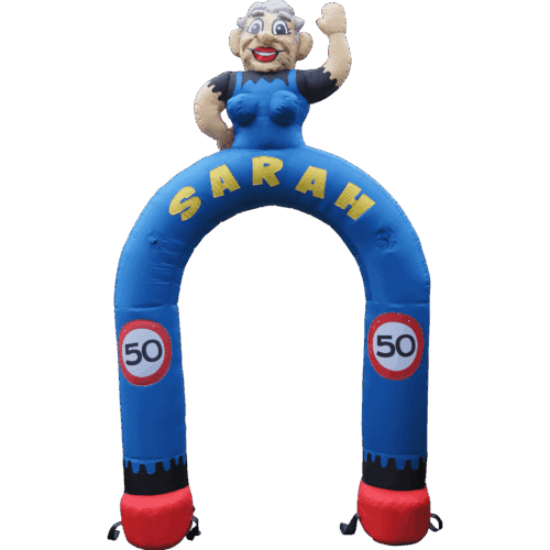 Sarah Cartoon Feestboog